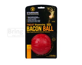 Starmark Bacon Ball Chewing Ball